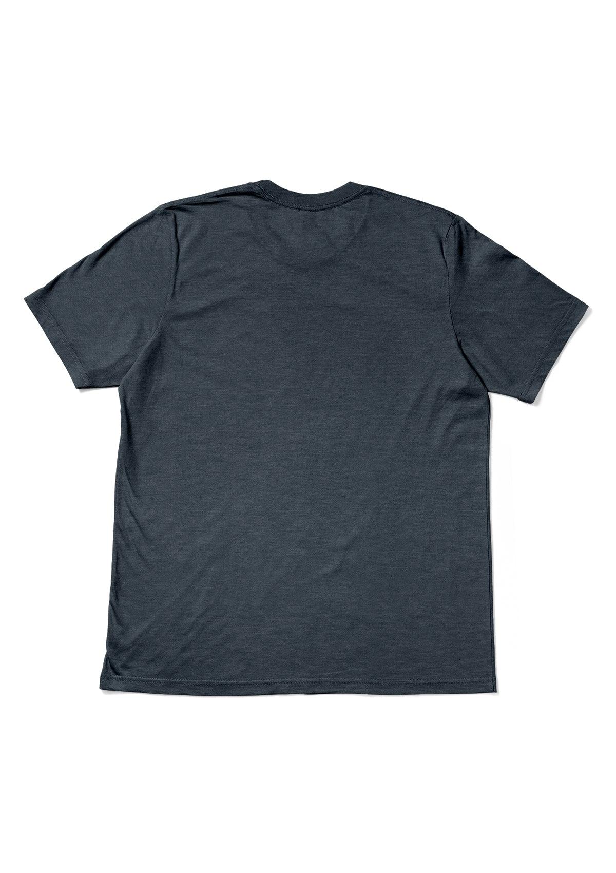 Men's Short Sleeve Crew Neck T-Shirt - Steel Blue Triblend