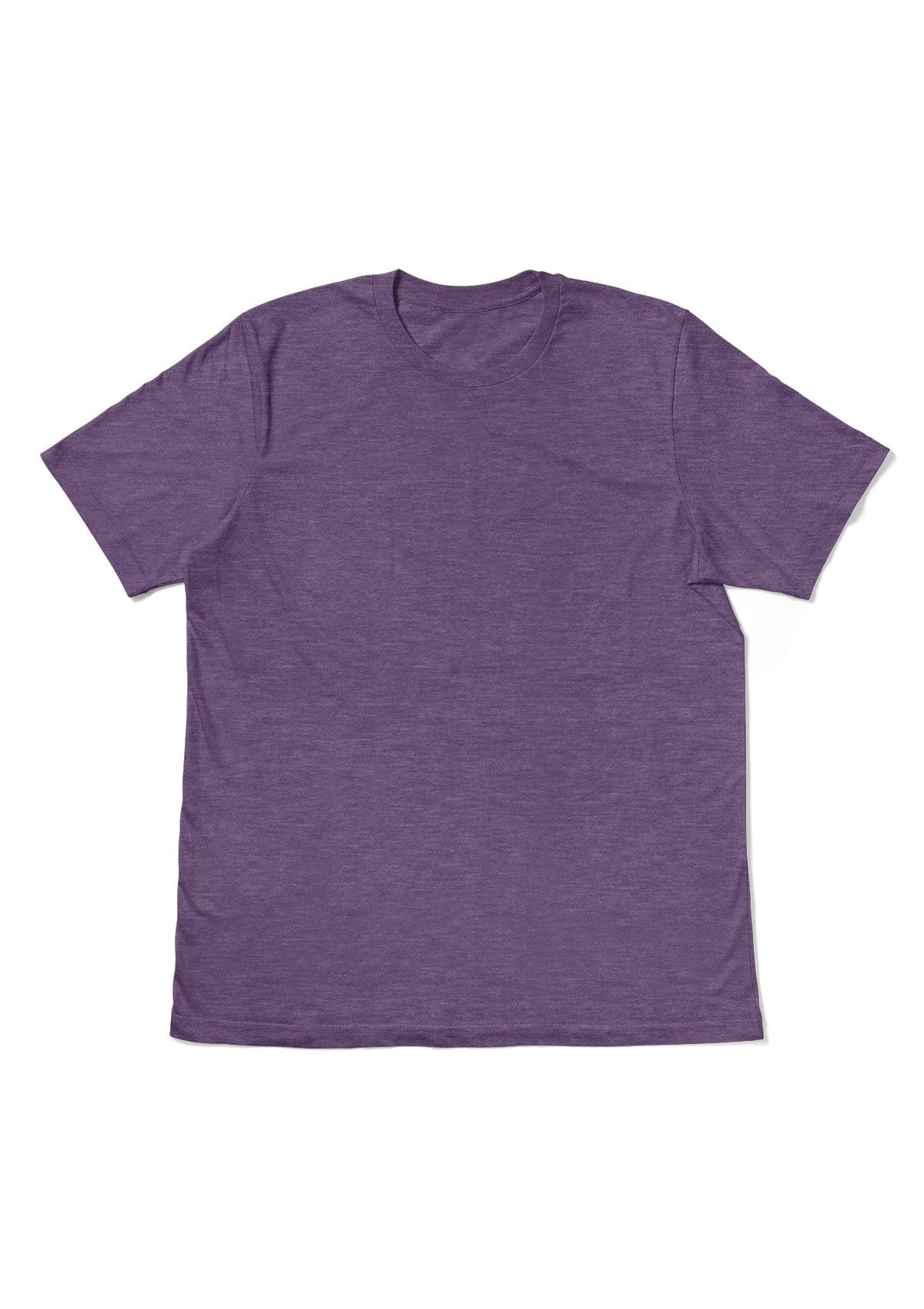 Men's Royal Purple Short Sleeve Crew Neck T-Shirt