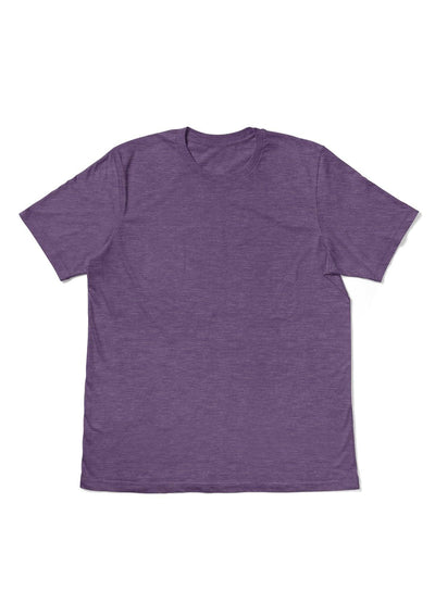 Men's Royal Purple Short Sleeve Crew Neck T-Shirt