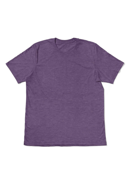 Men's Royal Purple Short Sleeve Crew Neck T-Shirt