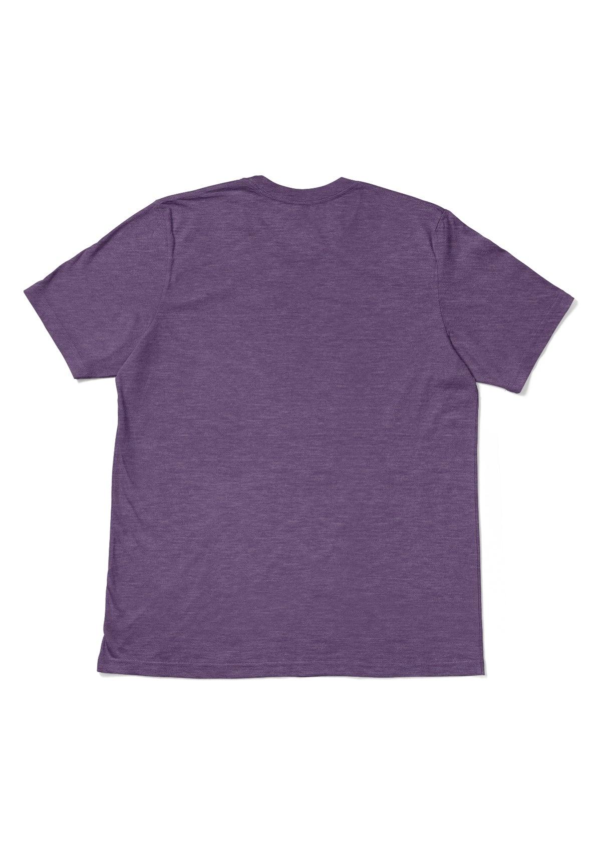 Men's Royal Purple Short Sleeve Crew Neck T-Shirt