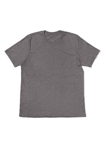 Men's Storm Gray Short Sleeve Crew Neck T-Shirt