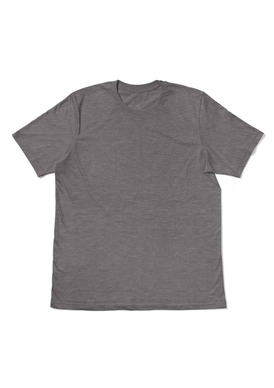 Men's Storm Gray Short Sleeve Crew Neck T-Shirt