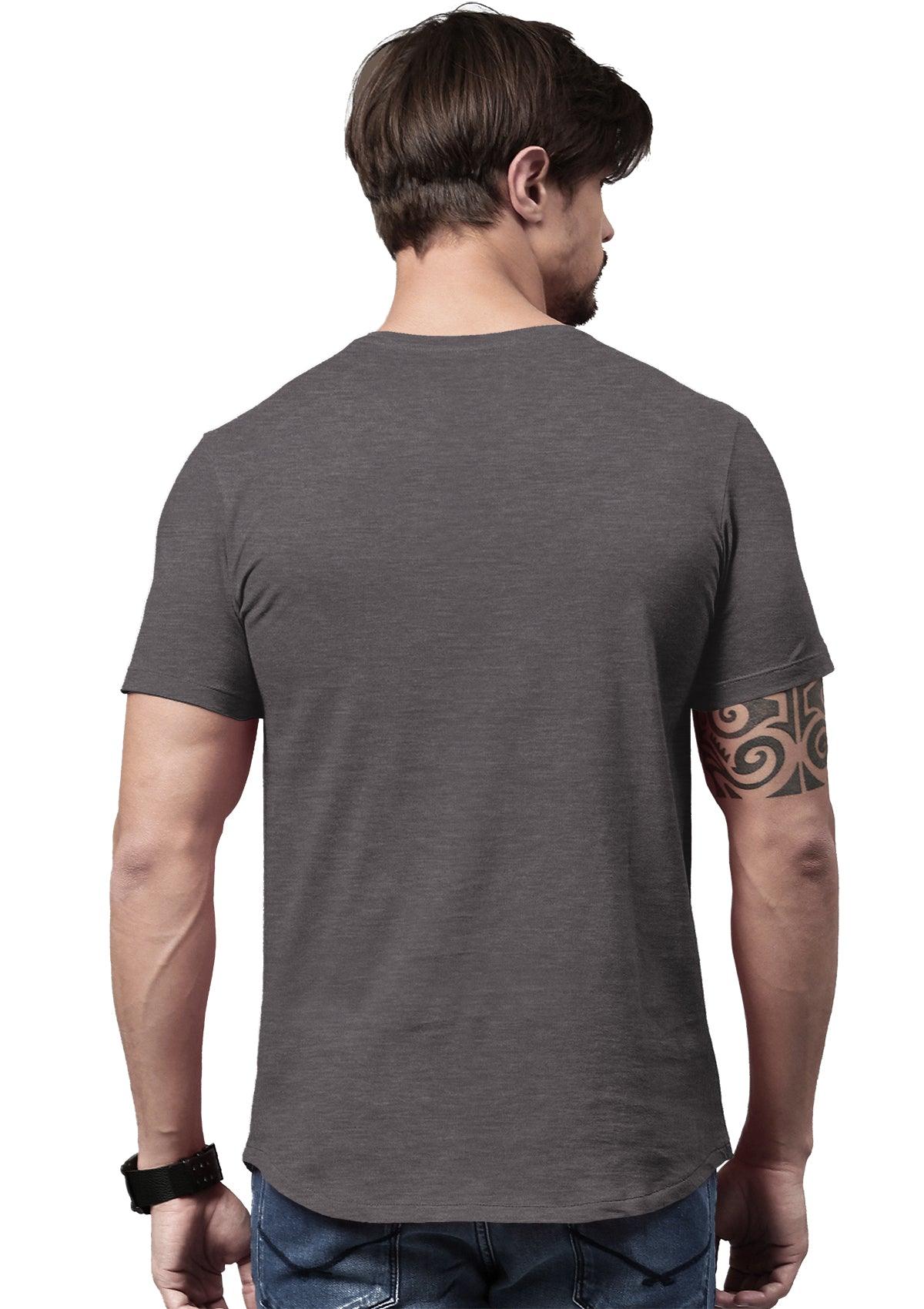 Men's Storm Gray Short Sleeve Crew Neck T-Shirt