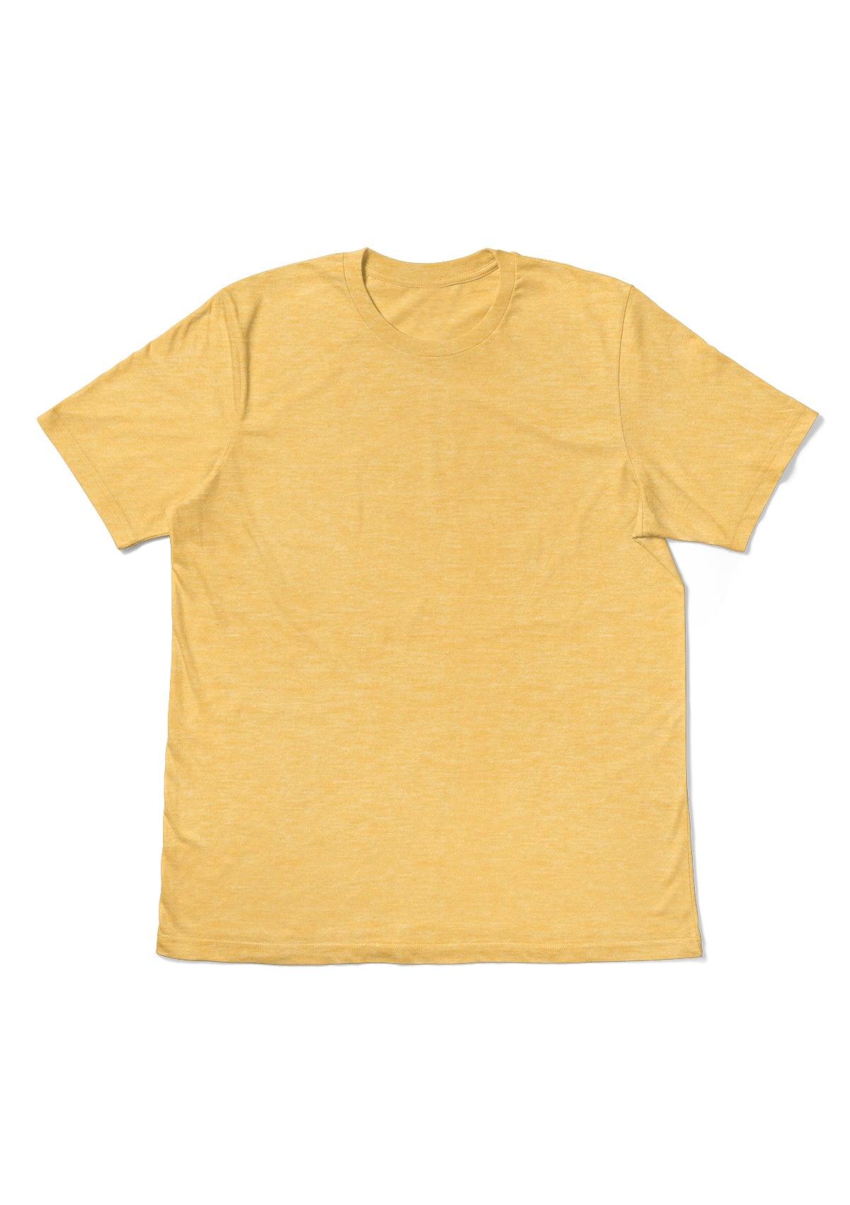 Men's Vibrant Yellow Triblend T-Shirt